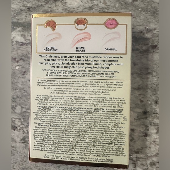 Too Faced Pumped in Paris . brand new in package - Picture 2 of 2